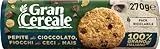 Gran Cereale Biscotti ai Legumi Croccanti e Cioccolato, Biscotti dal Gusto Pieno Ricchi di Fibra e Fosforo - 270 g