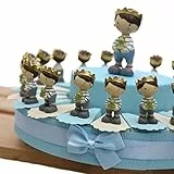 Viale Magico Principe Statuine Su Torta Bomboniera (Torta 35 Bomboniere)
