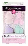 Brushworks HD Set di Spugnette per il Trucco
