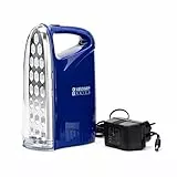 Velamp Lampada di Emergenza Portatile Ricaricabile 21 LED, 250lm Super Luminosa. con Caricatore Esterno: più sicura. Leggera e compatta, Blu