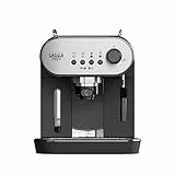 Gaggia RI8523/01 Carezza Style, Macchina da Caffè Espresso Manuale per Macinato e Cialde, Nero/Grigio Scuro, 1500W, 100% Made in Italy