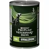 PURINA PRO PLAN VETERINARY DIETS HA Hypoallergenic Cibo Umido Anallergico per Cani, 12 Confezioni da 400 grammi