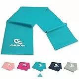 CORESTEADY Fascia Elastica Terapeutica | Elastici Fitness di Alta qualità per Pilates, Yoga, Allenamento di Forza, Fisioterapia e Riabilitazione | Ideali per Uomini e Donne