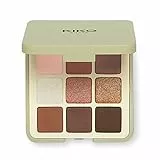 KIKO Milano Green Me Eyeshadow Palette 101 | Palette con 9 Ombretti Multi Finish: Mat, Perlato e Metallico
