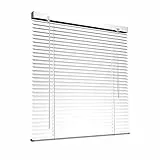 Victoria M. Veneziana in Alluminio, 60 x 175 cm, Bianco, Montabile Senza Fori, Incluse Clip di Fissaggio Klemmfix