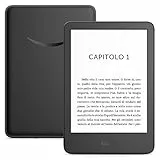 Kindle (modello 2022) | Il nostro Kindle più leggero e compatto, ora con uno schermo da 6’’ ad alta risoluzione (300 ppi) e doppio spazio di archiviazione | Con pubblicità | Nero