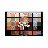 NYX Professional Makeup, Palette Ombretti Ultimate, Pigmenti pressati, 40 tonalità, Effetto opaco, satinato, metallico, Tonalità: Ultimate Utopia