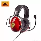 Thrustmaster T.Racing Scuderia Ferrari Edition-DTS - Gaming Headset per PS5 / PS4 / Xbox Series X|S / Xbox One / PC / Switch - official Licensed by Ferrari