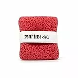 martini SPA - Massage Color - Guantino portasapone in poliuretano con elastico, colori assortiti, 10,5x12x2cm, 18g, 1 unità -MADE IN ITALY-