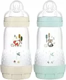 MAM Easy Start Anti-Colic Elements Set di 2 Biberon Da 260 Ml per Bambini