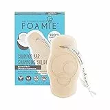 Foamie Shampoo solido con olio di cocco per capelli e proteine del grano che nutre e ripara i capelli secchi Shampoo 100% vegano e senza plastica 80 g