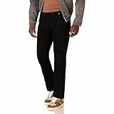 Amazon Essentials Jeans Elasticizzati Slim Uomo, Nero, 40W / 34L