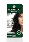 Tinta Per Capelli Colorazione Permanente Senza Ammoniaca Naturale Herbatint 135 Ml N. 2 Colore Bruno