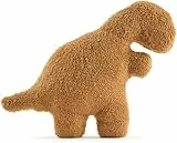 FAVOSTA Dino Chicken Nugget Plush, Dino Nugget Cuscino, Dinosauro peluche bambola, Peluche Giocattolo Dinosauro Regali di Compleanno per Ragazzi e Ragazze (Tyrannosaurus,30CM)