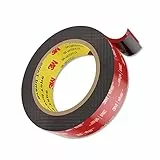 3M Nastro Biadesivo Extra Forte, 1 Volume Nastro di montaggio, Resistenza All'acqua e Alle Alte Temperature, per Auto, Casa e Ufficio (20mm x 3m)