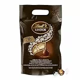 Lindt LINDOR Praline di Cioccolato Extra Fondente 70% cacao, 80 Cioccolatini di cioccolato fondente, in confezione 1kg