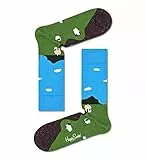 Happy Socks Little House On The Moorland Sock Calzini, Multi, 36-40 Donna