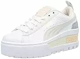 PUMA Mayze Wedge Torta Wns, Scarpe da Ginnastica Donna, Bianco, 40 EU