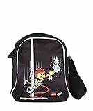 Lego Tablet Bag Vline City Fire Borsa Messenger, 27 cm, 2 liters, Nero (Negro)