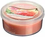 Yankee Candle, candela al tramonto con rosa albicocca e rosa, misura M