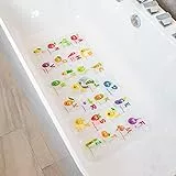 BEEHOMEE Tappetini da bagno per la vasca - Grande tappetino antiscivolo per la vasca da bagno dei cartoni animati Tappetini antiscivolo per la doccia per il pavimento 90 * 40 Tappetini da bagno(SGZM)