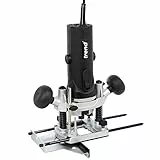 TREND Router 850W 8mm a velocità variabile 230V EU, profondità di immersione 35mm, funzione di spegnimento integrata, T4EK/EURO
