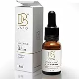 Dblabo Siero Contorno Occhi Antirughe con Acido Ialuronico ad Effetto Rapido per Occhiaie,Borse e Rughe, 15ml