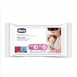 Chicco Salviette Detergenti Seno, Protezione Sicura ed Efficace, Nutrono ed Idratano la Pelle, Insapori, Utilizzo Senza Risciacquo, Senza Alcool, Senza Profumo - 72 Pezzi