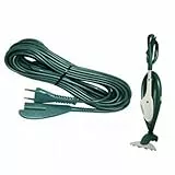 GE.RA Cavo Folletto Alimentazione 10mt per Vorwerk Folletto VK135 VK136 Compatibile