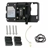 Carrfan Accessori per la Staffa di Navigazione per telefoni cellulari con Caricabatterie USB per BMW R1200GS LC e Adventure S1000XR R1200RS