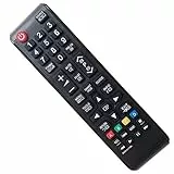 EAESE Telecomando Samsung BN59-01175N Ricambio LED LCD TVs - PS50B430P2W UE40H6650SL UN55H6203AFXZA Nessuna Impostazione TV Richiesta Telecomando Universale Samsung Smart 4K UHD TV