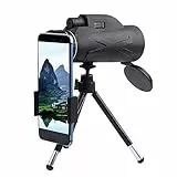 Telescopio Monoculare Per Smartphone Bak4 80x100 Mini Telescopio Portatile Per Telefono Per Adulti Hd Ad Alta Potenza Con Supporto Per Telefono E Treppiede Per Campeggio In Viaggio