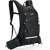 buffup® Zaino Bici Mountain Bike Ciclismo Zaino mtb15L,Zaino per idratazione per Uomo e Donna,Zaino Leggero Running Trekking