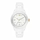 Tamaris Orologio analogico al quarzo da donna con cinturino in silicone TT-0128-PQ, bianco