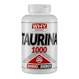 WHY SPORT TAURINA 1000 - Integratore Alimentare a Base di Taurina ad Alto Dosaggio – 90 Compresse