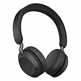 Jabra Elite 45h - Cuffie wireless on-ear compatte e pieghevoli - Fino a 50 ore di batteria - Tecnologia di chiamata a doppio microfono - nero titanio, regolabile