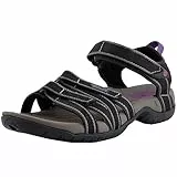 Teva, Tirra W Sandalo Donna, Sandali, Donna, Black Grey (Bkgy), 38