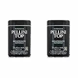 Pellini Caffè - Top Arabica 100% per Moka Decaffeinato Naturale, 1 Barattolo da 250 gr (Confezione da 2)
