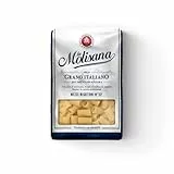 La Molisana, Mezzi Rigatoni N.32, Pasta da Solo Grano Italiano e Trafilatura al Bronzo, Tempo di Cottura 12 Minuti, Confezione da 6x500g