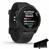 Garmin Forerunner 745, orologio GPS da corsa/allenamento, statistiche dettagliate di allenamento e panno serie Signature