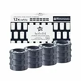 Tommee Tippee Ricariche per Mangiapannolini Twist And Click, con Pellicola Antibatterica Greenfilm Prodotta In Modo Biologico, 12 pezzi
