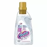 Vanish Oxi Action Multipower Gel Bianco Splendente, Smacchiatore, 1 Confezione da 1.5 l senza Candeggina