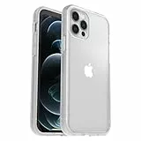 Cover per iPhone 12 / iPhone 12 Pro OtterBox Sleek, resistente a shock e cadute fino a 2 metri, cover ultrasottile ,testata a norme anti caduta MIL-STD 810G, Trasparente, Versione No Pack Retail