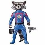 Marvel Hasbro Guardiani della Galassia Vol. 3, Action Figure di Marvel's Rocket Ispirata al Film Guardiani della Galassia Vol. 3'', Giocattoli dei Supereroi