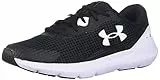 Under Armour Ua W Surge 3, Scarpa da Corsa Donna, Nero Black White White, 39 EU