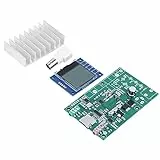 Modulo trasmettitore FM digitale DC12V, trasmettitore FM stereo PLL da 7 W, 2,3 x 1,4 pollici, stazione radio assemblata, kit modulo stazione radio con LCD 76 M-108 MHz