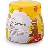 Dr.Max Kids Caramelle Gommose Integratore Multivitaminico Bambini, Compresse Gusto Frutta a Forma di Orsetto e di Facile Assunzione