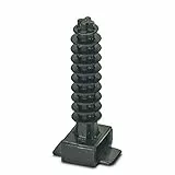 PHOENIX CONTACT 3240710 - Attacco per fascetta stringicavo WT-BASE P HF 9,5 BK, 100 pezzi