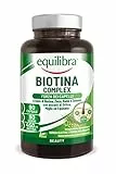 Equilibra Integratori Alimentari, Biotina Complex, Benessere di Capelli e Unghie, Integratore Altodosato a Base di Biotina, Zinco, Rame, Selenio, Estratti di Ortica, Miglio, Equiseto, 90 Capsule