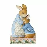 Beatrix Potter By Jim Shore Statuetta Mrs Rabbit e Peter, Multicolore, Taglia Unica